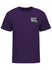 2020 Dixie Vodka 400 Event T-Shirt in Purple - Front View