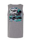 2020 Dixie Vodka 400 Event Tank Top in Gray - Back View