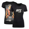 Ladies UFC 230 Event T-Shirt in Black - Front and Back View