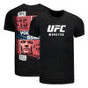UFC Fight Night Moncton Event T-Shirt in Black - Front and Back View